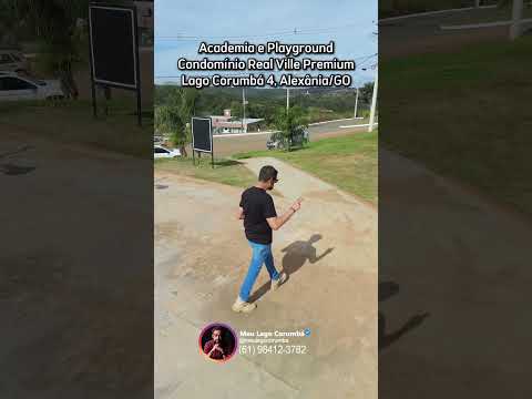 Academia e Playground Condomínio Real Ville Premium Lago  Corumbá 4 Alexânia/GO