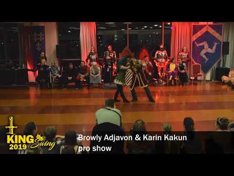 King Swing 2019 Browly Adjavon & Karin Kakun Pro Show Jack & Jill