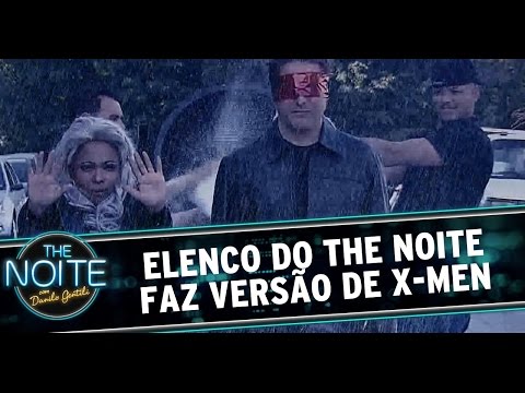 The Noite (28/07/14) - Elenco do The Noite faz versão de X-Men