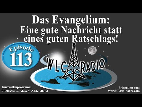 Das Evangelium: Eine gute Nachricht statt eines guten Ratschlags!