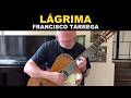 Lagrima - Francisco Tarrega - classical guitar piece performed by Dave Milliken