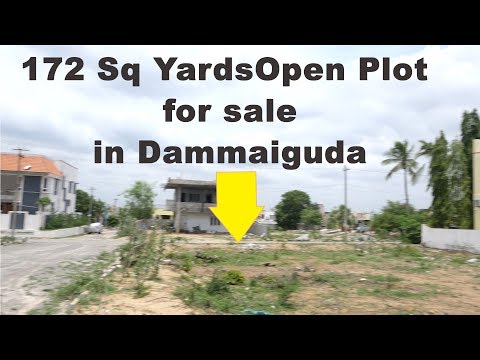 172 Sq Yards Open Plot for sale in Dammaiguda || 8143804249 || zoneadds.com