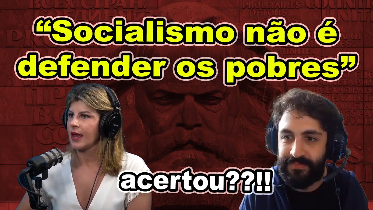 RENATA BARRETO "EXPLICA" AS DIFERENÇAS ENTRE SOCIALISMO E COMUNISMO