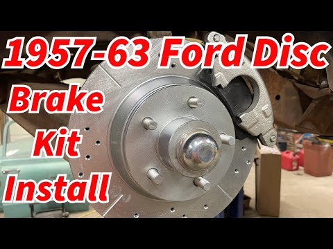 1957-63 Full Size Ford Disc Brake Conversion - Fairlane, Galaxie, Ranchero, Starliner, Thunderbird