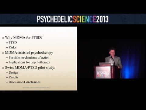 MDMA-Assisted Psychotherapy for PTSD: Results from the Swiss Pilot Study - Peter Oehen