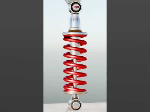 How does a shock absorber work