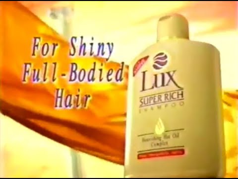 Lux Super Rich with Nourishing Hot Oil Complex "Gold" 15s - Philippines, 1998
