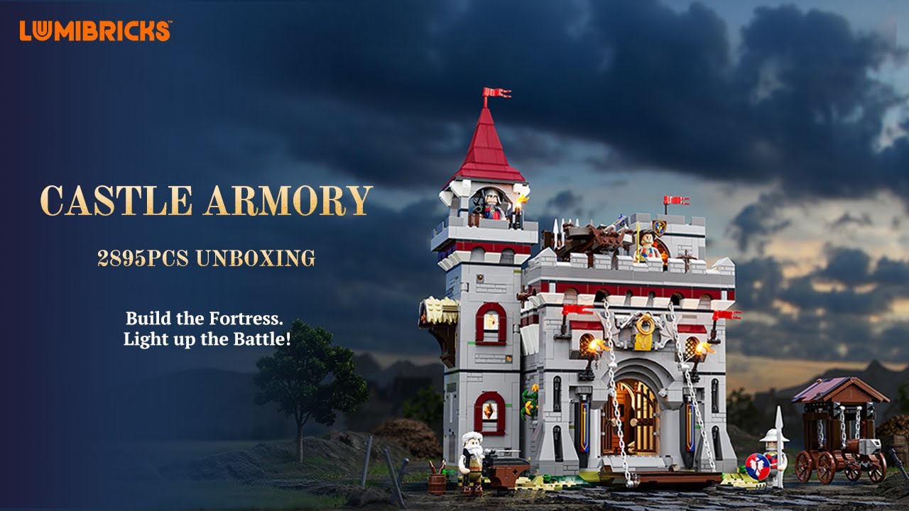 Lumibricks Castle Armory mit LED-Beleuchtung Lumibricks Castle Armory mit LED-Beleuchtung