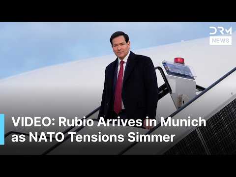 BREAKING: Marco Rubio Arrives in Munich as NATO Tensions Simmer | AC1B