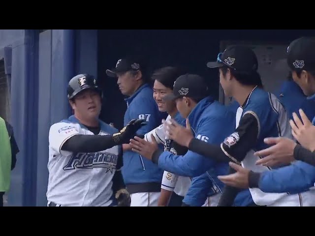 【ファーム】ファイターズ・横尾のソロホームランで試合を振り出しにもどす!! 2018/5/8 F-S(ファーム)