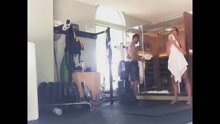 Cross Training In A Jacuzzi® Sanctuary Y - Yoga Infrared Sauna