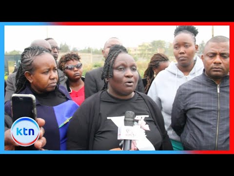 Brian Kimutai was shot dead during Monday protests, his mother moved his lifeless body home