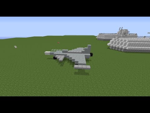 comment construire avion minecraft