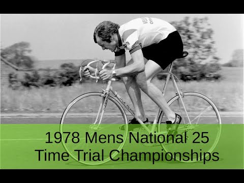 1978 Mens RTTC National 25 Mile Time Trial TT Cycling Championship TT Road Bikes