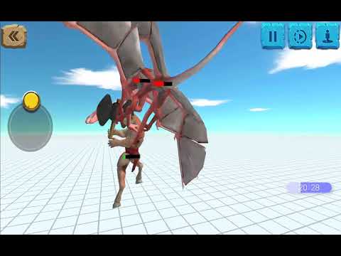 3 wyvern VS minotour(animal revolt battle simulator)(Indonesia gaming)