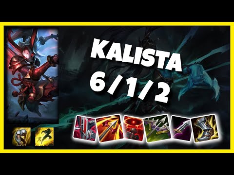 Kalista 10.25 Gameplay Challenger Replay Bot Lane - S11 (6/1/2) - BR