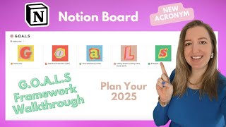 2025 Notion Goal Planner: NEW Notion GOALS and REFLECT Framework Walkthrough