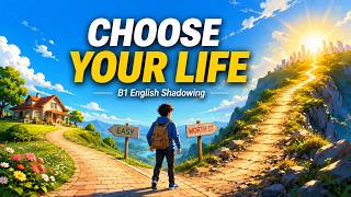 The Life You Want Requires Uncomfortable Choices | B1 English Shadowing