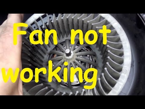SKODA Fan not working / SKODA Heater Blower Problem / Blower Fan Problem