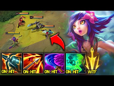 Neeko but I build only on-hit items and can kite anyone (THIS IS BROKEN)
