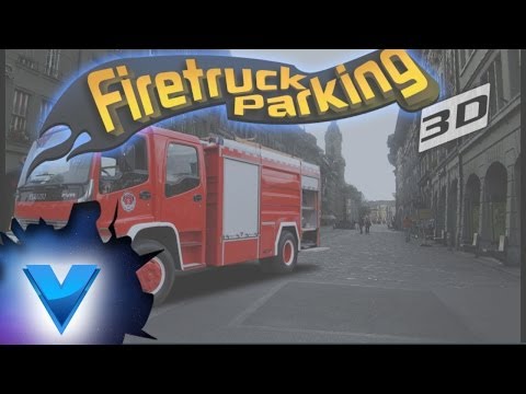 Fire Truck parking 3D Video
