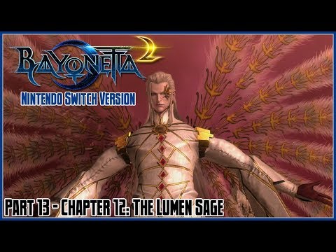 Bayonetta 2 Switch Part 13 - Chapter 12: The Lumen Sage