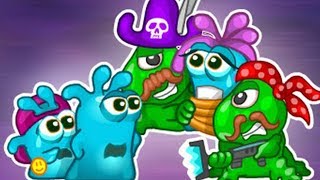 Jellydad Hero - some space pirates are trying to ruin vacation - free web games for kids
