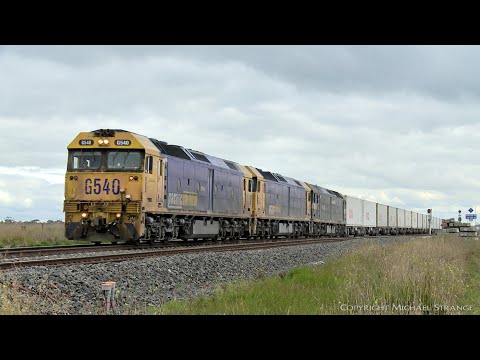 7902V Pacific National Mildura Containers (16/8/2021) - PoathTV Australian Trains & Railways