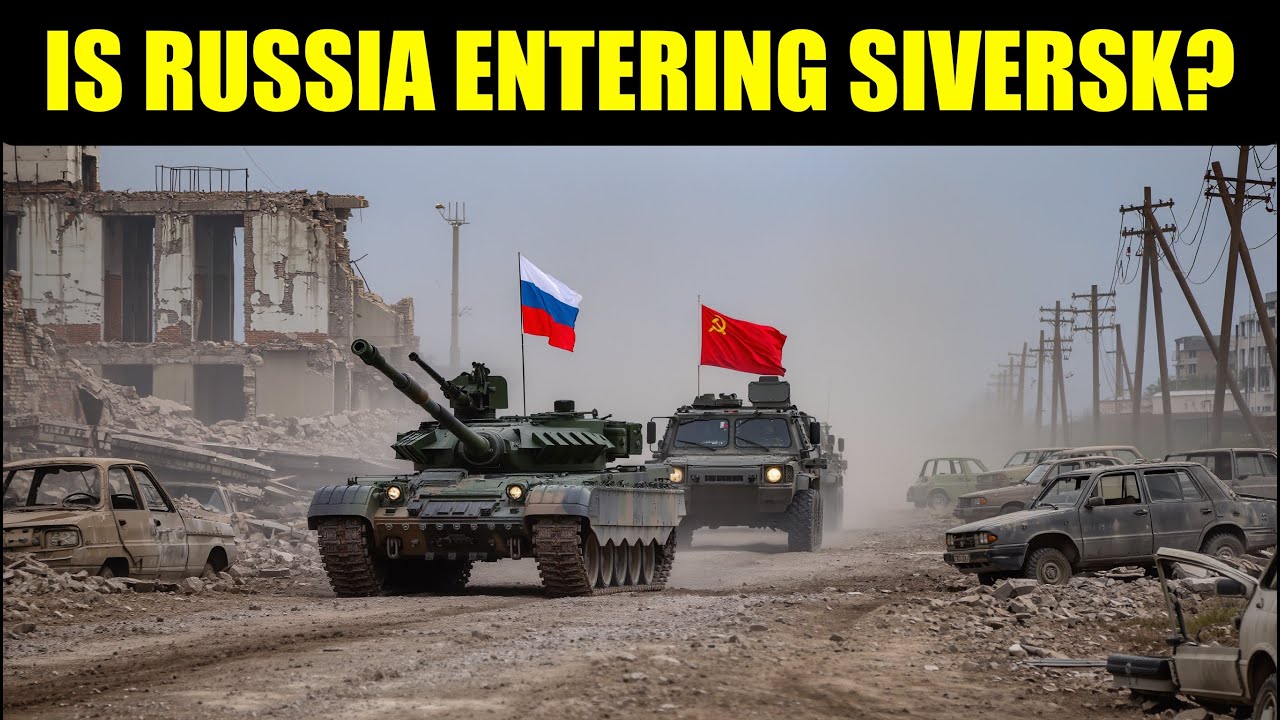 Russian Army Advances in Siversk: Is Ukraine Backed Against the Wall?