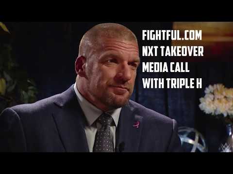 Triple H NXT Takeover: New Orleans Media Call Stream And Highlights