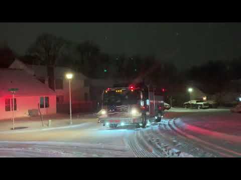 12-16-2020 New Britain Township PA Fire Crews Called to Electrical Fire During Nor’Easter