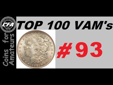 1901 P VAM 3 'Shifted Eagle Doubled Reverse' Morgan Dollar Die Variety | Popular VAMs to search for