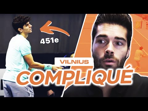 C'est chaud - 2e tour qualifs du tournoi ATP Challenger de Vilnius