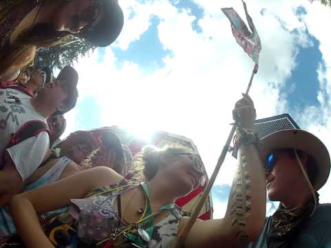 Shambhala 2015 Ski-Tour Amphitheatre stage (Camp GAM GAM)