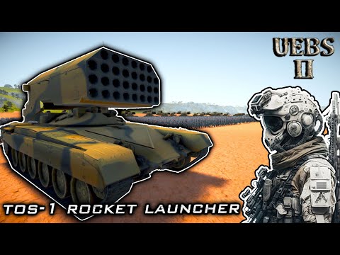 300 TOS-1 Rocket Launcher & 100K German VS  1M U.S Soldiers  | Ultimate Epic Battle Simulator 2