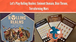 Let's Play Rolling Realms: Eminent Domain, Dice Throne, Terraforming Mars