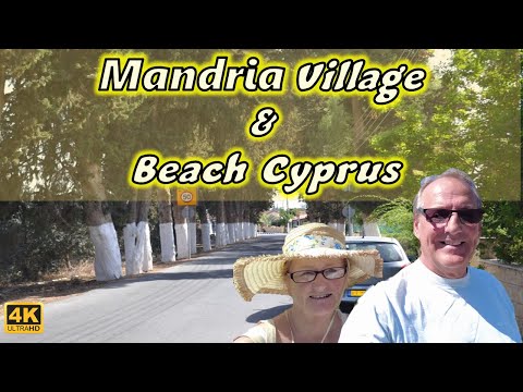 We visit Mandria Village and its lovely Beach in Paphos