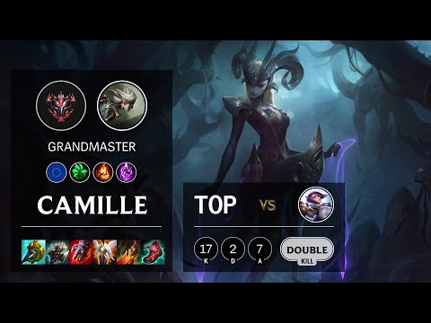 Camille Top vs Fiora - EUW Grandmaster Patch 11.18