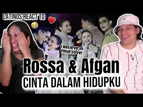 Latinos react to Rossa Cinta - Dalam Hidupku for the first time ft Afgan 😍