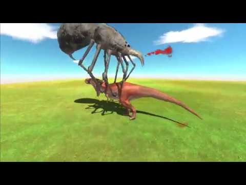 GIANT SPIDER vs T-REX (Animal Revolt Battle Simulator)