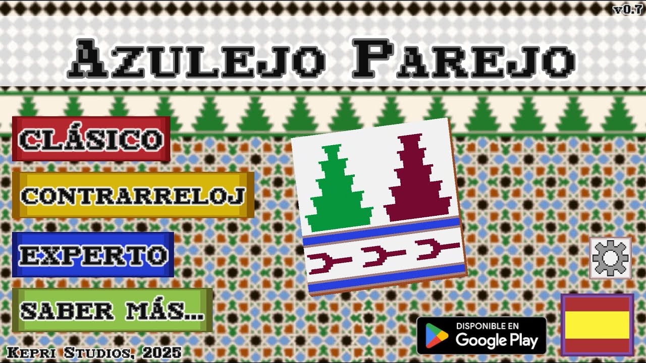 «Azulejo Parejo», ya disponible en Steam y más plataformas