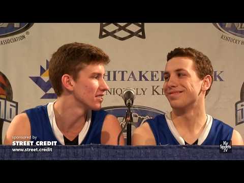 Walton Verona HS Basketball 2019 Sweet 16 Presser vs Knox Central