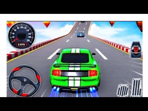 ✅Muscle Car Stunts Racing 2023 Mega Stunt Ramp Driving 3D Simulator Android GamePlay