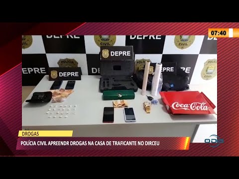 Mulher é presa por vender drogas com companheiro numa casa no Dirceu 11 05 2021