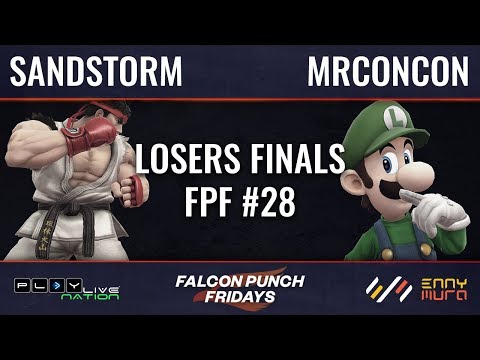 Motion | Sandstorm (Ryu) vs SS | SCB MrConCon (Luigi) - Losers Finals (FPF28)