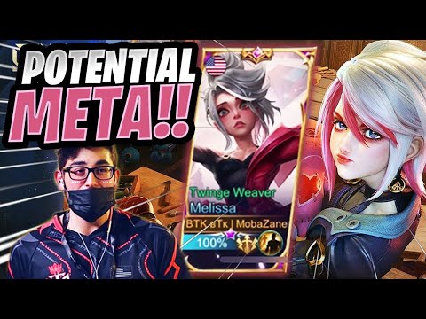 MobaZane Tries Newest Marksman Melissa | Mobile Legends