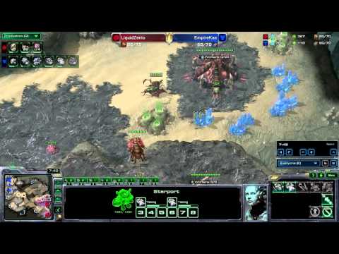Kas vs Zenio - TvZ - Akilon Wastes - Starcraft 2 - Heart of the Swarm