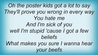 Huntingtons - Poster Kids Lyrics