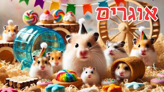 אוגרים חמודים לילדים 🐹 אוגר חיות לילדים