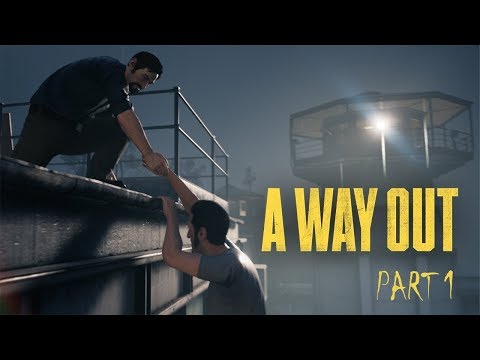 LIVESTREAM: A Way Out - Gameplay Walkthrough (Part 1) [720p 30FPS HD]